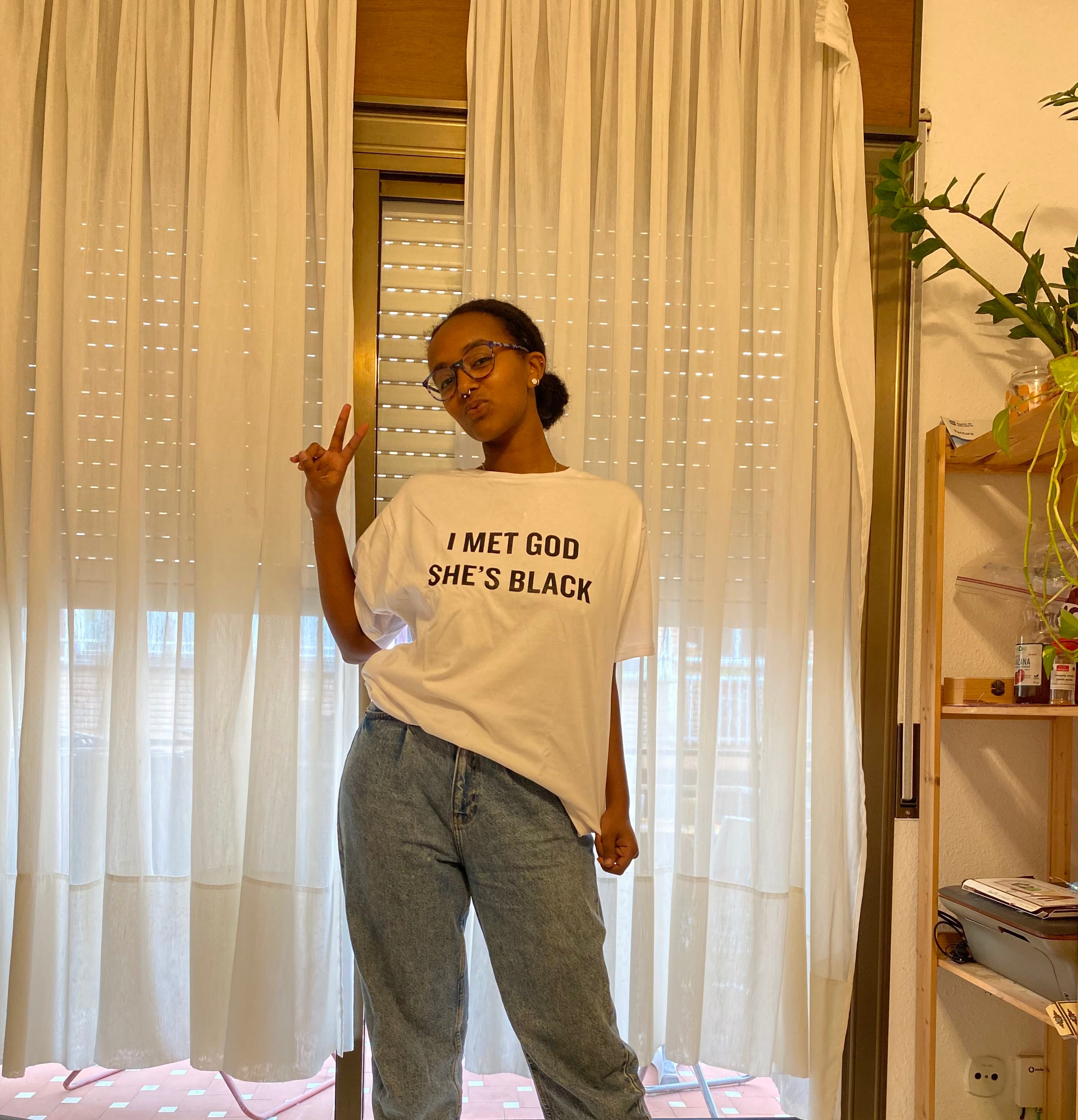 I MET GOD SHE’S BLACK