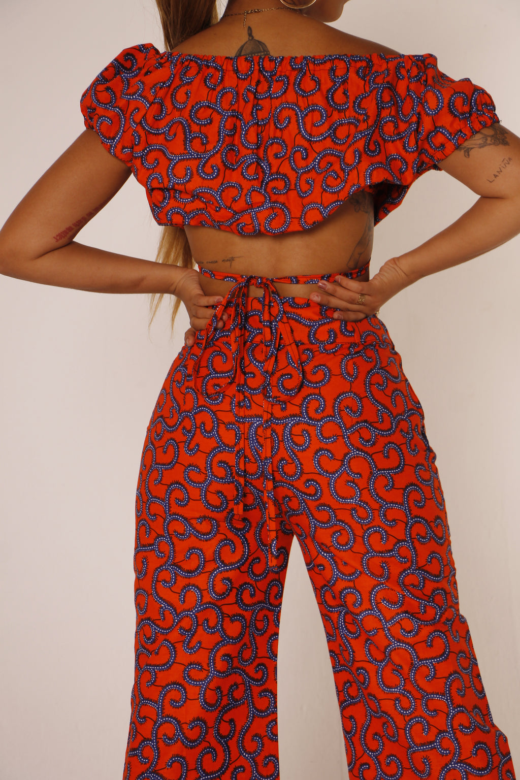 Conjunto Palazzo Adaeze - Coral