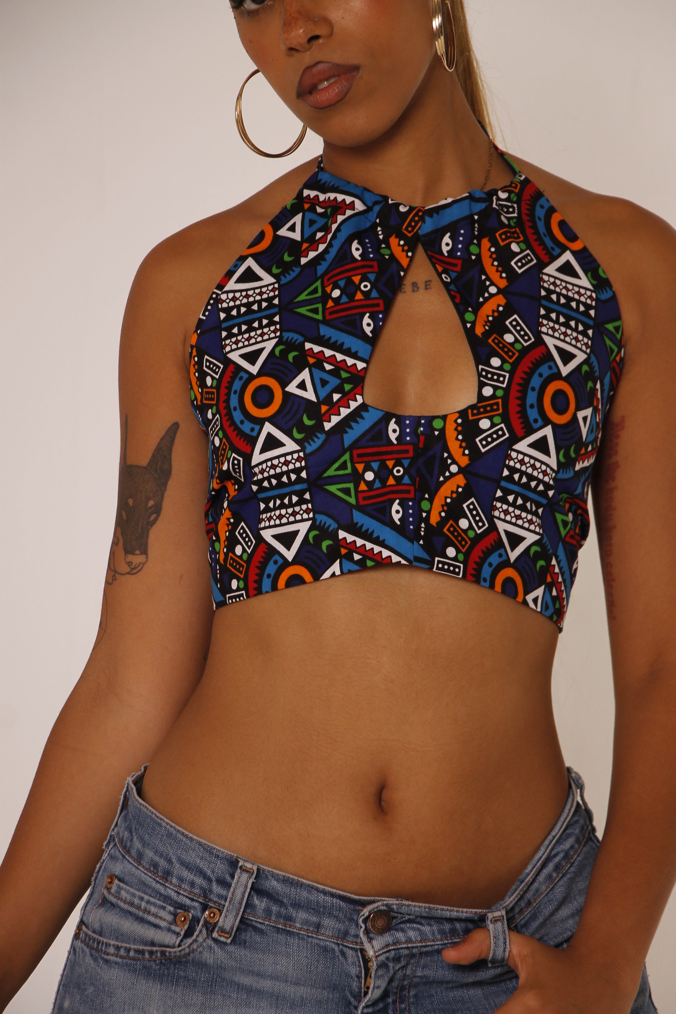 El Top Halter Azteca Riri