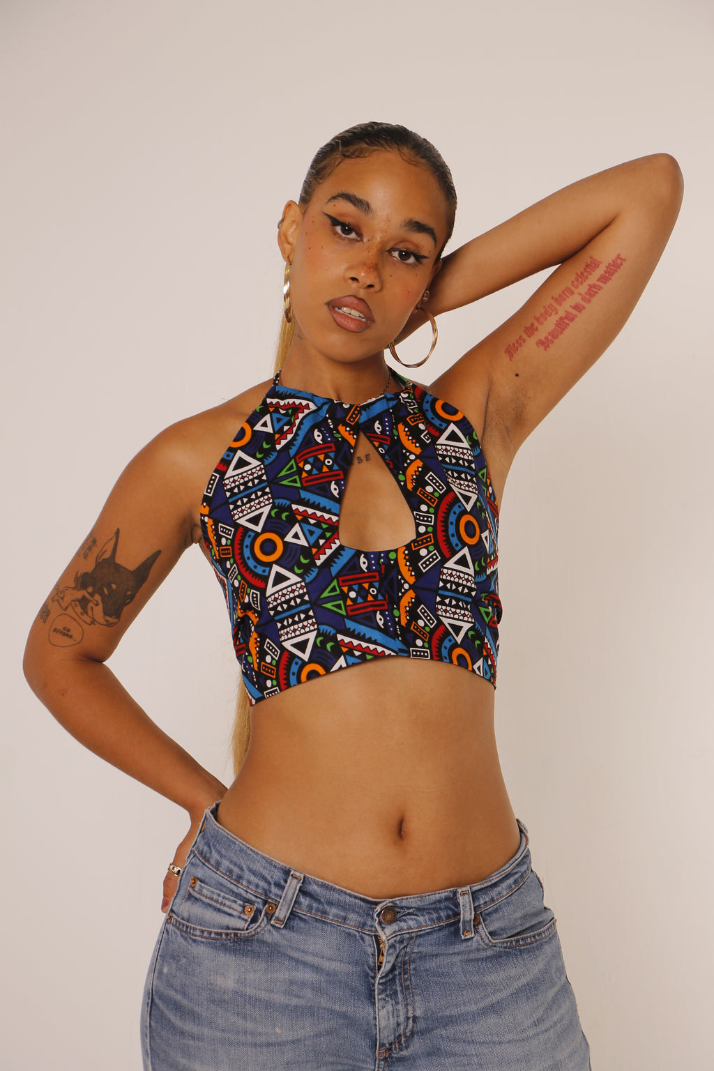 El Top Halter Azteca Riri